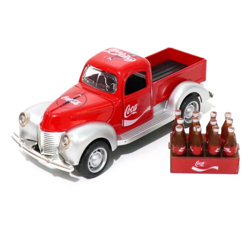 1:32 Классический Ford Pickup Truck Transporter Легкосплавная модель автомобиля, содержащая корзина кока-колы, модели для детей, новогодний подарок, игрушка
1:32 Классический Ford Pickup Truck Transporter Легкосплавная модель автомобиля, содержащая корзина кока-колы, модели для детей, новогодний подарок, игрушка