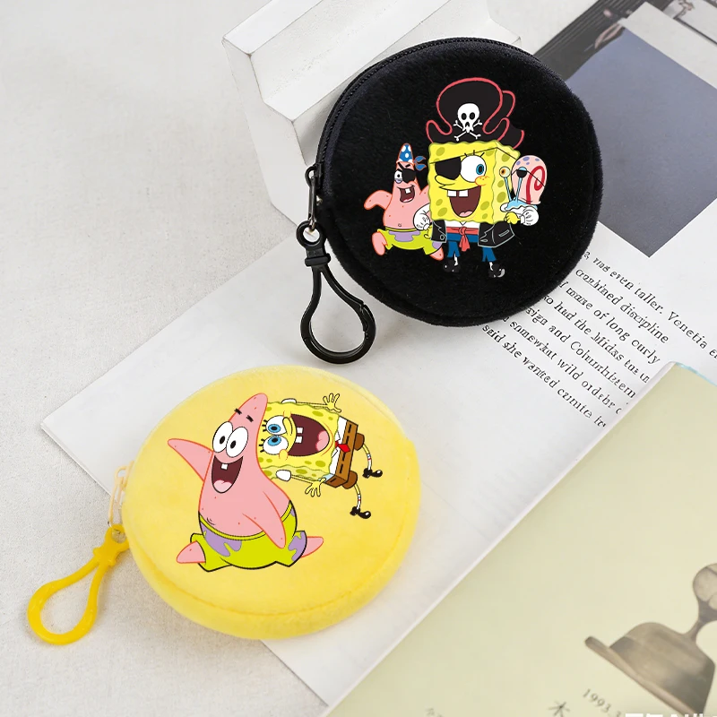 Cute SpongeBobs Coin Purse Round Plushd Boys Girl Kids Anime Role Movie Wallet Earphone Key ID Card Storage Mini Pocket MoneyBag
Cute SpongeBobs Coin Purse Round Plushd Boys Girl Kids Anime Role Movie Wallet Earphone Key ID Card Storage Mini Pocket MoneyBag
