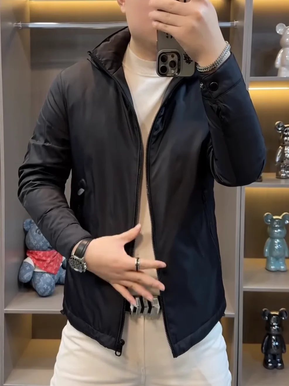 Мужская пуховая куртка премиум-класса с капюшоном, повседневная, модная, универсальная, легкая, прочная, с застежкой-молнией, антибактериальная, Busin Sle
Мужская пуховая куртка премиум-класса с капюшоном, повседневная, модная, универсальная, легкая, прочная, с застежкой-молнией, антибактериальная, Busin Sle