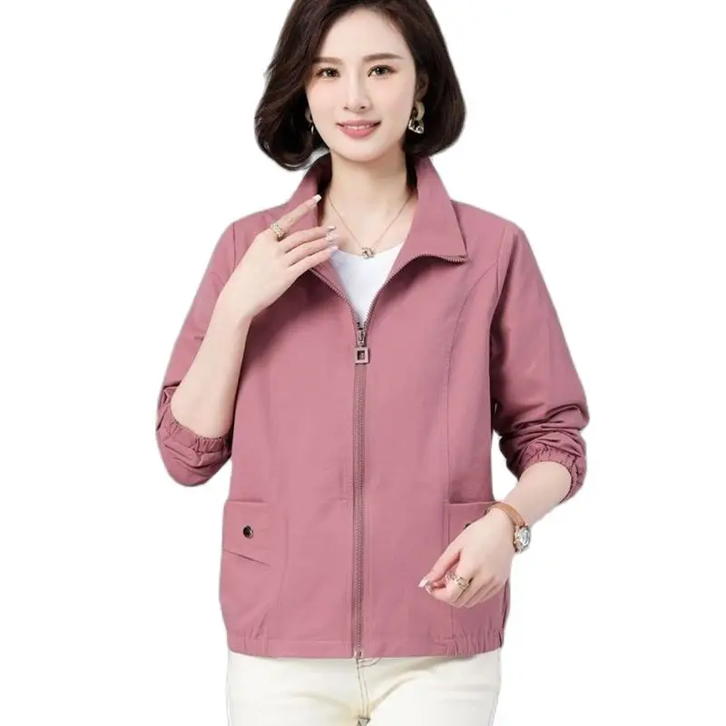 2023 Women Coat Loose Casual Versatile Solid Color Zipper Double Layer Jacket Trench Coat For Women Casaco Feminino Zipper Pocke
2023 Women Coat Loose Casual Versatile Solid Color Zipper Double Layer Jacket Trench Coat For Women Casaco Feminino Zipper Pocke