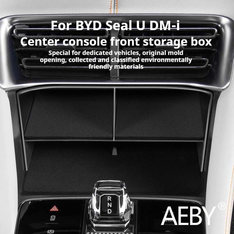 AEBY For BYD Seal U DM-i 2023-2024 2025 Center Console Front Armrest Storage Box, Anti-Dust Organizer Box Auto Accessories
AEBY For BYD Seal U DM-i 2023-2024 2025 Center Console Front Armrest Storage Box, Anti-Dust Organizer Box Auto Accessories