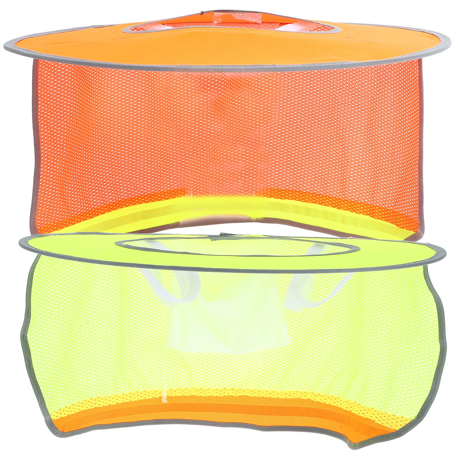 2pcs Safety Sunshade Brim Wide Foldable Lightweight Breathable Mesh Outdoor Work Construction Sports High Visibility
2pcs Safety Sunshade Brim Wide Foldable Lightweight Breathable Mesh Outdoor Work Construction Sports High Visibility