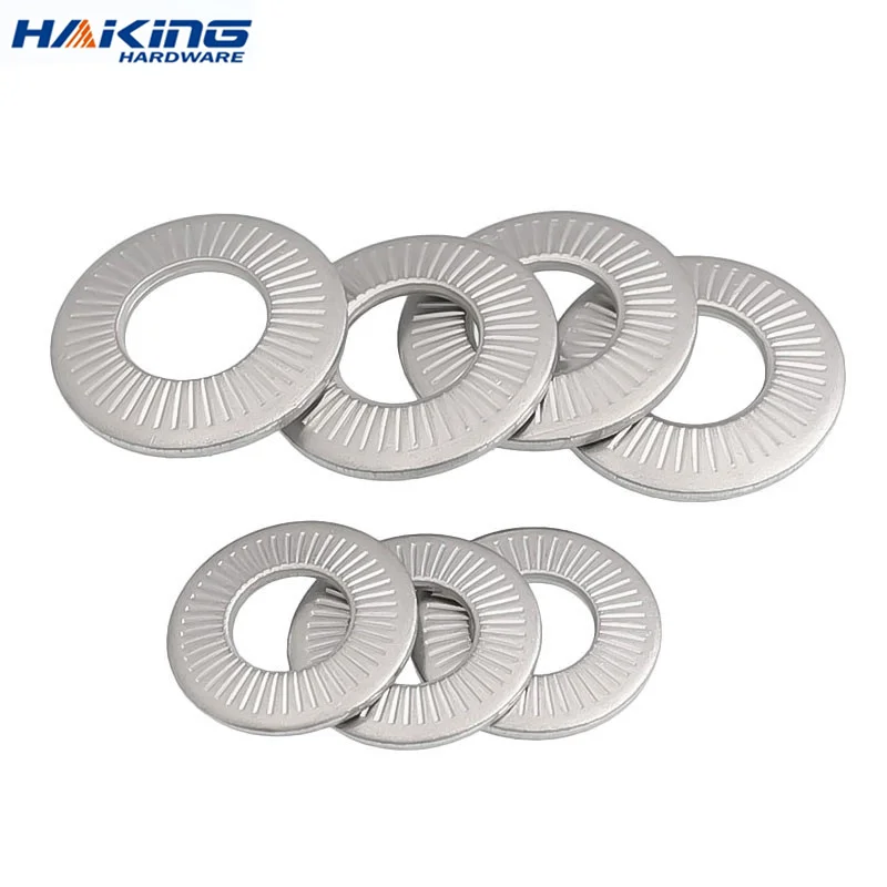 2/ 5/ 10/20/ 50pcs M3 M4 M5 M6 M8 M10 M12 M16 M20 304 Stainless Steel Locking Washer Printing Oblique Lock Washers
2/ 5/ 10/20/ 50pcs M3 M4 M5 M6 M8 M10 M12 M16 M20 304 Stainless Steel Locking Washer Printing Oblique Lock Washers