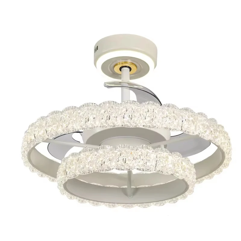 Minimalist Round LED Ceiling Fan Light ABS Blades Remote Control For Livingroom Villa Restaurant Fan Chandelier Lamp
Minimalist Round LED Ceiling Fan Light ABS Blades Remote Control For Livingroom Villa Restaurant Fan Chandelier Lamp