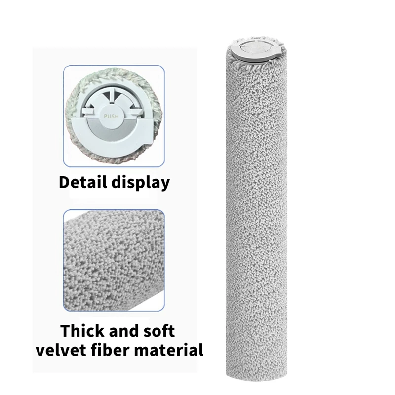 B43C For Roborock Qrevo Curv 2 Flow Replacement Parts- Main Side Brush Roller Mop Cloth Filter Dust Bag Robot Vacuum Cleaner
B43C For Roborock Qrevo Curv 2 Flow Replacement Parts- Main Side Brush Roller Mop Cloth Filter Dust Bag Robot Vacuum Cleaner