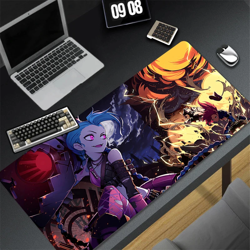 Computer Gaming Accessories L-league of Legends Jinx HD Mousepad Office PC Mouse Pad Keyboard Pad Desk Decoracion Anime Desk Mat
Computer Gaming Accessories L-league of Legends Jinx HD Mousepad Office PC Mouse Pad Keyboard Pad Desk Decoracion Anime Desk Mat