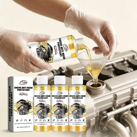 100ML Engine Anti Wear Protectant Reduce Noise Friction Improve Fuel Efficiency Stable Performance Auto Additive
