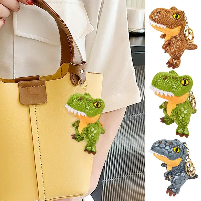 Stuffed Tyrannosaurus Keychain Soft Plush Tyrannosaurus Cartoon Pendants Portable Multifunctional Kids Toys Bag Pendants For
Stuffed Tyrannosaurus Keychain Soft Plush Tyrannosaurus Cartoon Pendants Portable Multifunctional Kids Toys Bag Pendants For