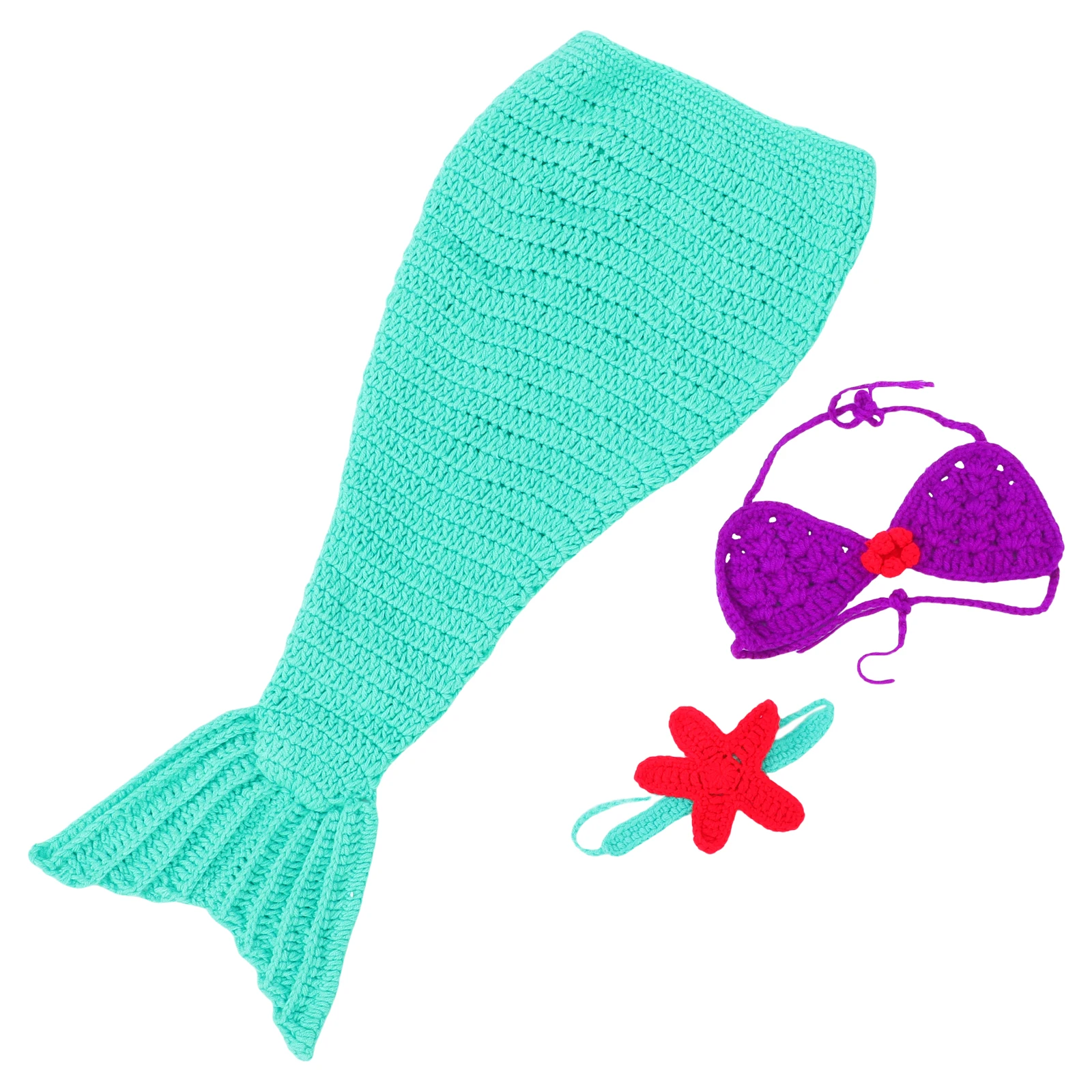 Baby Photo Props Newborn Knitted Outfits Cute Mermaid Design Comfortable Clothes Photography Accessories Manual Girl
Baby Photo Props Newborn Knitted Outfits Cute Mermaid Design Comfortable Clothes Photography Accessories Manual Girl