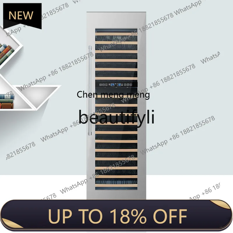 Z189 Constant Temperature Household Compressor Dual Temperature Air Cooling Intelligent Inverter Large Capacity Wine Cabinet
Z189 Constant Temperature Household Compressor Dual Temperature Air Cooling Intelligent Inverter Large Capacity Wine Cabinet