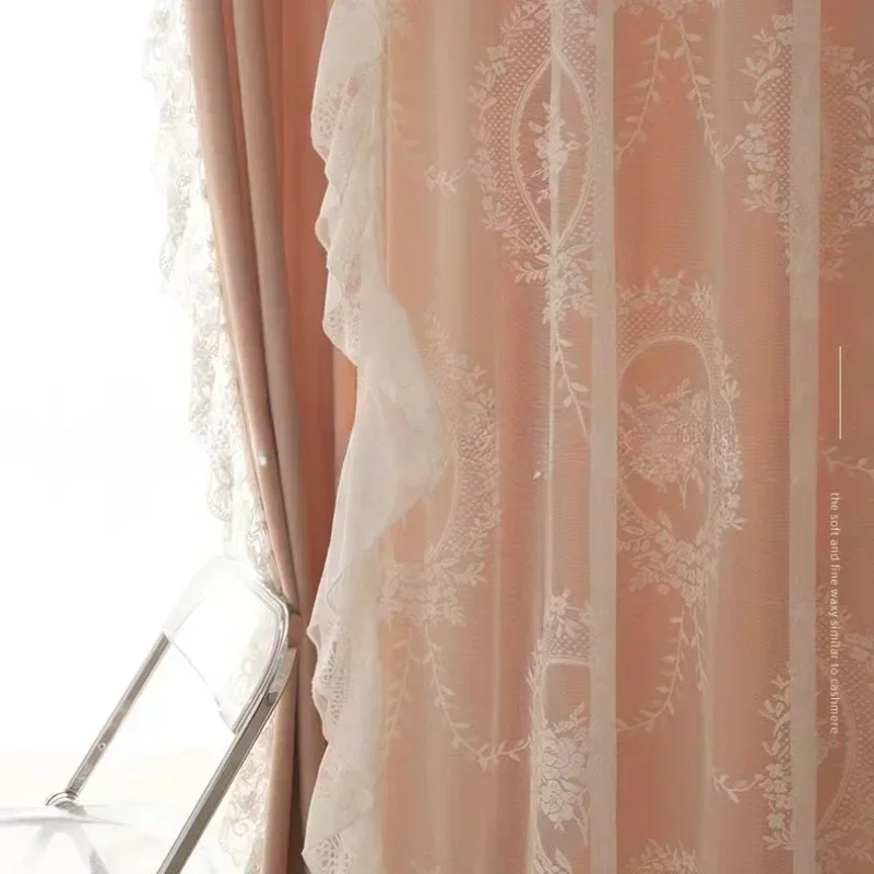 Caramel Velvet Lace Luxury Curtains For Living Room Bedroom Blackout Retro American Thick Velvet Embroider Tulle Custom Window
Caramel Velvet Lace Luxury Curtains For Living Room Bedroom Blackout Retro American Thick Velvet Embroider Tulle Custom Window