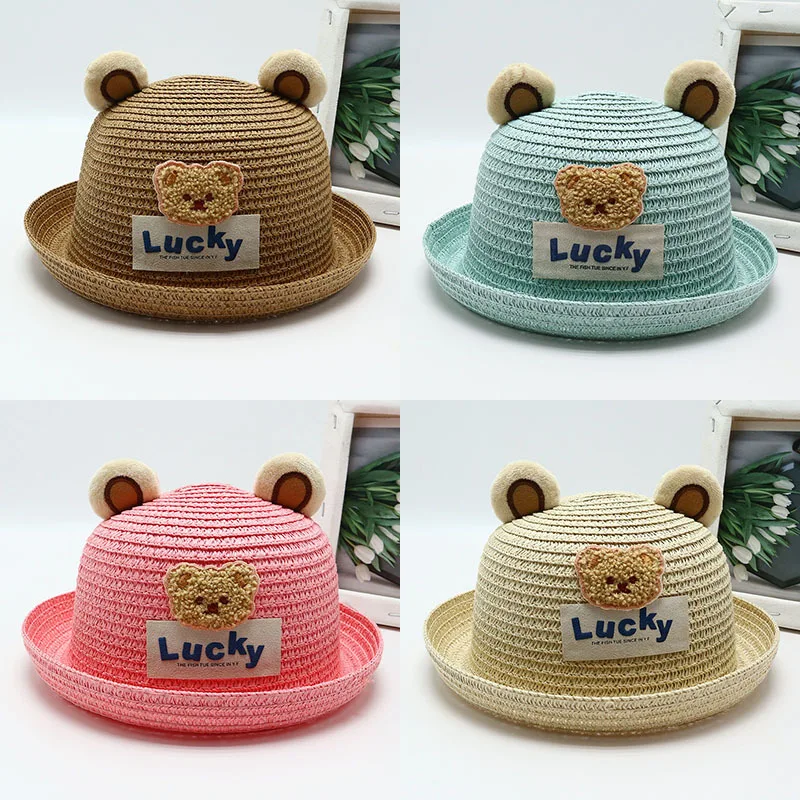 Summer Children's Straw Hat Sunshade Hat Girl Cartoon Cool Boy Sun Hat Baby Sunscreen Beach
Summer Children's Straw Hat Sunshade Hat Girl Cartoon Cool Boy Sun Hat Baby Sunscreen Beach