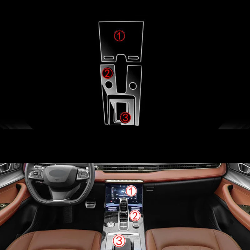 TPU Automotive Interior Stickers For Chery Tiggo 8 Pro 2021 Car Console Gearbox Panel Protective Repair Film Anti-scratch
TPU Automotive Interior Stickers For Chery Tiggo 8 Pro 2021 Car Console Gearbox Panel Protective Repair Film Anti-scratch