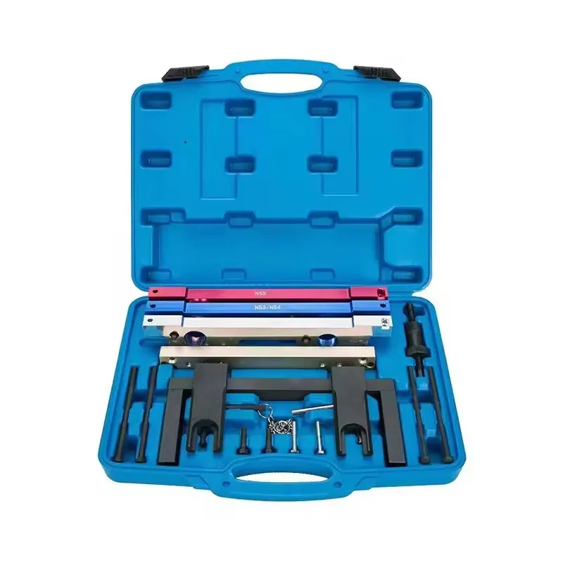 Camshaft Timing Locking Tool Set Compatible with 2.5 3.0 N51 N52 N53 N54 N55 Series Engines
Camshaft Timing Locking Tool Set Compatible with 2.5 3.0 N51 N52 N53 N54 N55 Series Engines