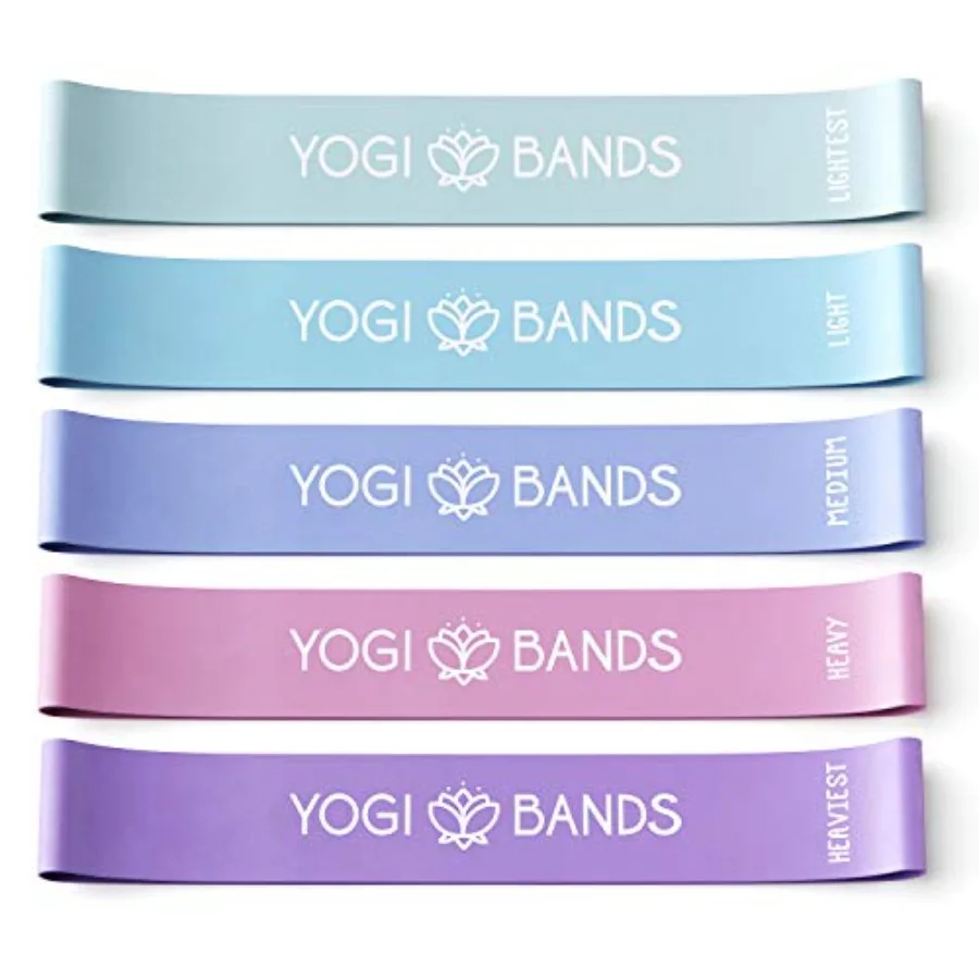 Loop Resistance Bands for Working Out, Fitness and Yoga Exercise – Set of 5 Pastel Exercise Bands
Loop Resistance Bands for Working Out, Fitness and Yoga Exercise – Set of 5 Pastel Exercise Bands
