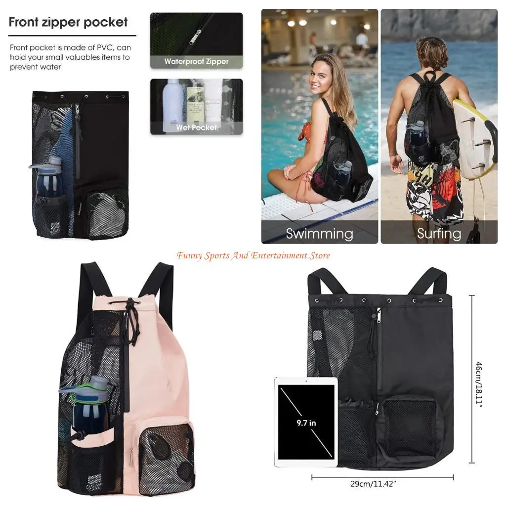 C4DE Drawstring Gym Bags, Waterproof Swimming Bag Sport Gym Sacks Large Swim Backpack
C4DE Drawstring Gym Bags, Waterproof Swimming Bag Sport Gym Sacks Large Swim Backpack