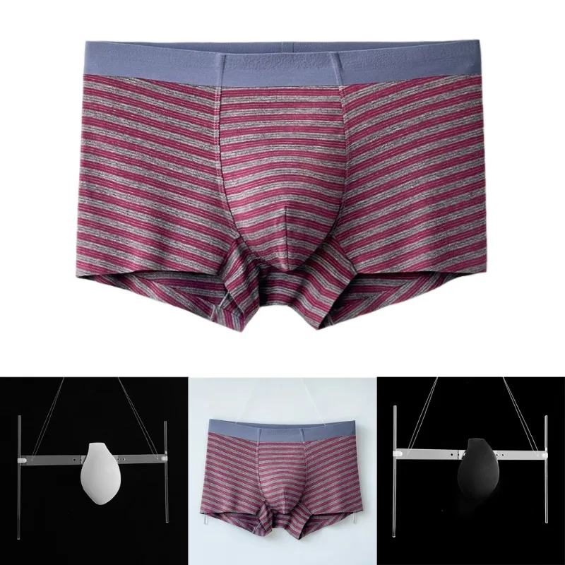 Adjustable Transparent Invisible Underwear Display Hanger Men's Briefs Photography Stand Underwear Mock Props Home Clothing Rack
Adjustable Transparent Invisible Underwear Display Hanger Men's Briefs Photography Stand Underwear Mock Props Home Clothing Rack