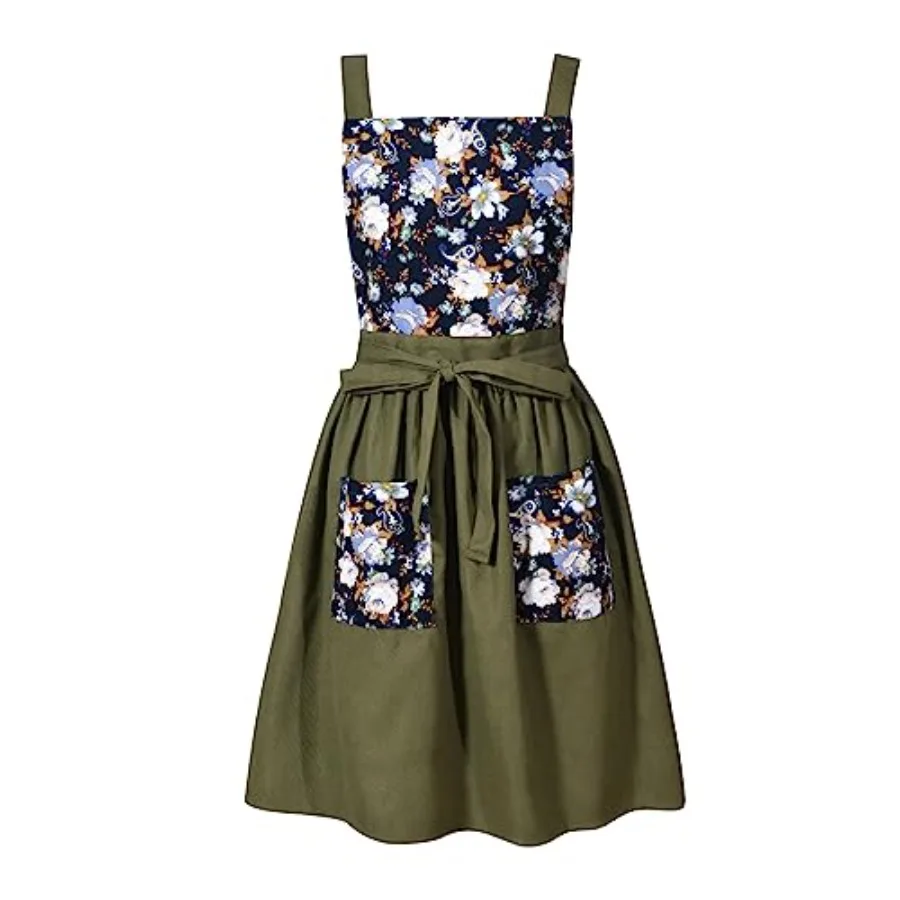 noke Vintage Pinafore Apron Dress for Women with Pockets Cute Floral Chef Aprons for Kitchen Cooking Baking Gardening
noke Vintage Pinafore Apron Dress for Women with Pockets Cute Floral Chef Aprons for Kitchen Cooking Baking Gardening