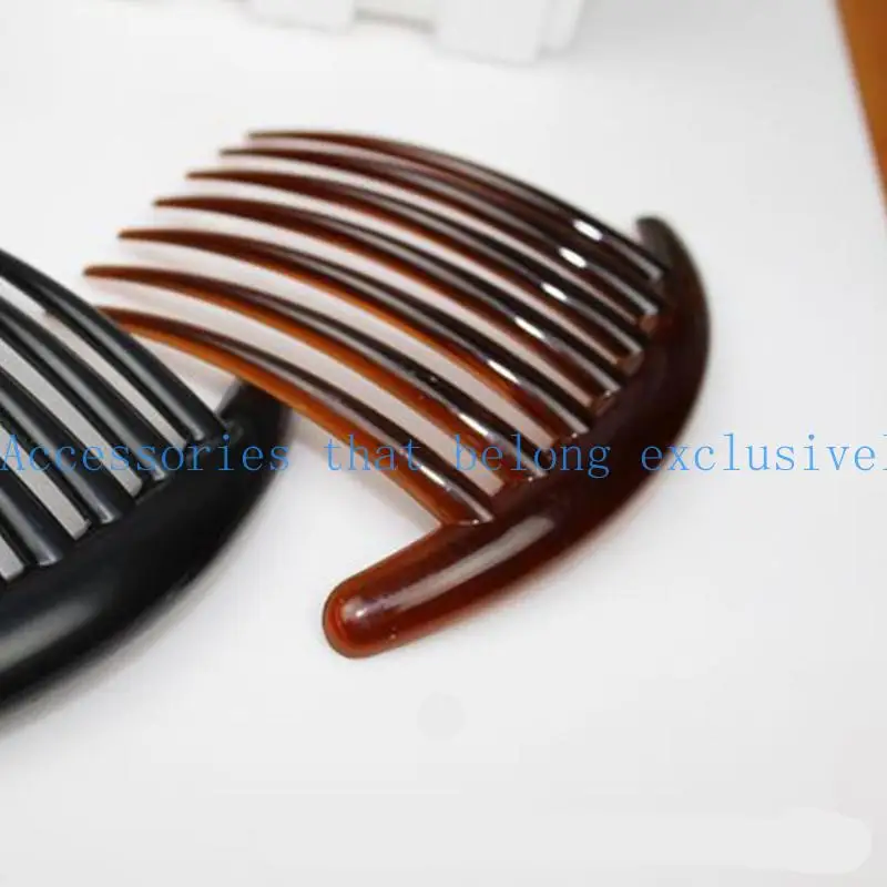 31BB French Twist Comb Retro Celluloid Hair Comb 7 Teeth Non Slip Comb Hair Styling
31BB French Twist Comb Retro Celluloid Hair Comb 7 Teeth Non Slip Comb Hair Styling