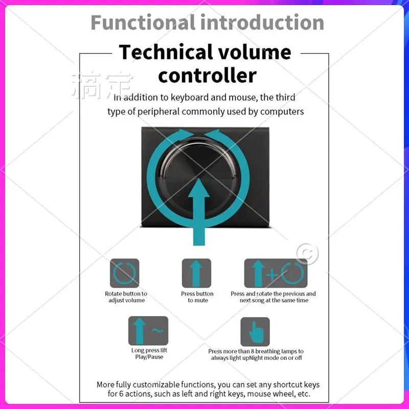 AP-USB Computer Volume Controller Multimedia PC Speaker External Audio Volume Control Adjust Knob Accessories
AP-USB Computer Volume Controller Multimedia PC Speaker External Audio Volume Control Adjust Knob Accessories