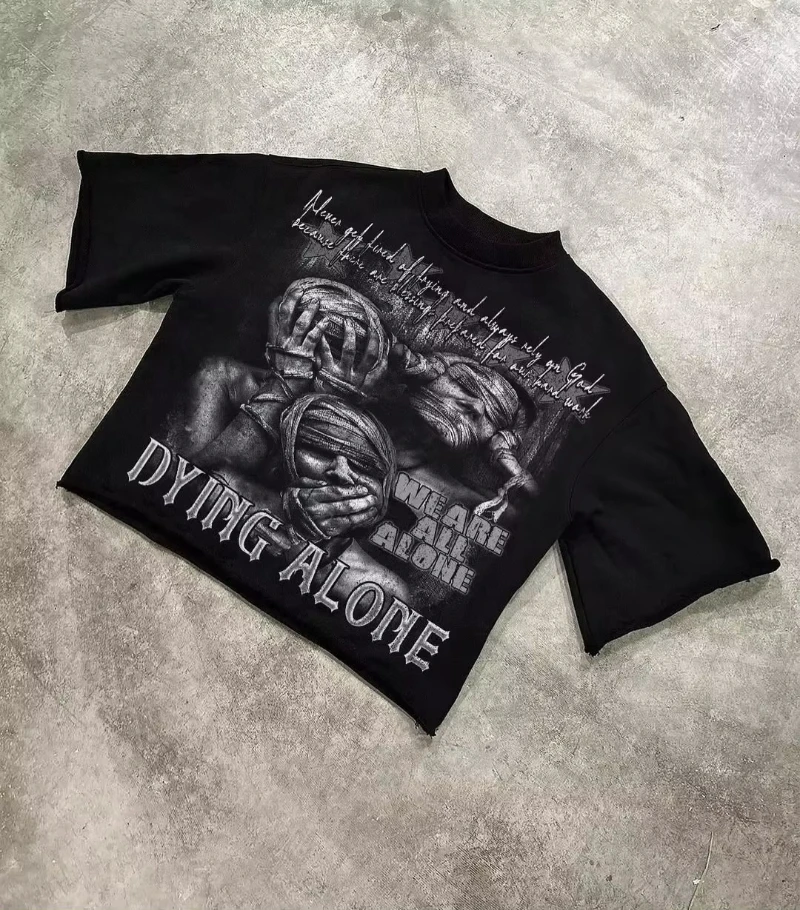 Harajuku винтажная модная уличная одежда в стиле хип-хоп, популярная футболка для мужчин, американские повседневные топы Y2k, футболка большого размера 
Harajuku винтажная модная уличная одежда в стиле хип-хоп, популярная футболка для мужчин, американские повседневные топы Y2k, футболка большого размера