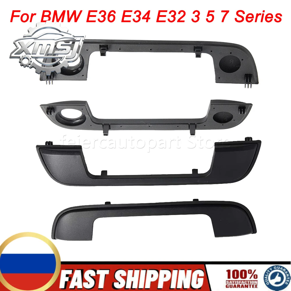 Kit de cubiertas de manija de puerta Exterior, 4 piezas, 51218122442, 51218122441, BMW E36, E34, E32, Serie 3, 5, 7, con juntas
Kit de cubiertas de manija de puerta Exterior, 4 piezas, 51218122442, 51218122441, BMW E36, E34, E32, Serie 3, 5, 7, con juntas