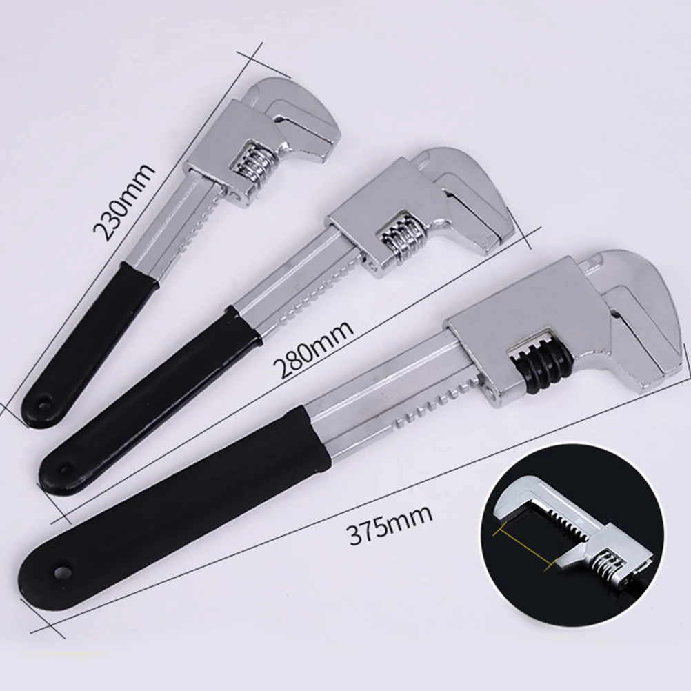Right Angle Wrench 9 Inch F Type Spanner 63mm Large Opening Pliers Multi Function Durable Material Ergonomic Handle Widening Jaw
Right Angle Wrench 9 Inch F Type Spanner 63mm Large Opening Pliers Multi Function Durable Material Ergonomic Handle Widening Jaw