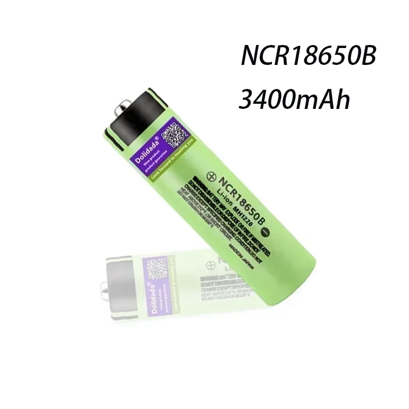 High-Grade 3.7V NCR18650B 34B 3400mAh Rechargeable Battery with Top Button for Flashlights And Electronic Toys
High-Grade 3.7V NCR18650B 34B 3400mAh Rechargeable Battery with Top Button for Flashlights And Electronic Toys