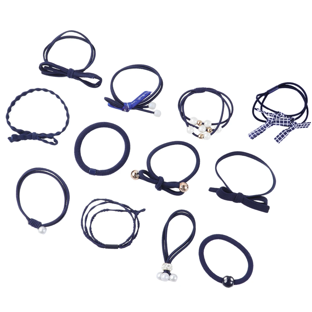 12pcs Hair Rope Set Simple Hair Ties Elastic Scrunchies Beading Ponytail Holder Stylish Daily Wear Accessories
12pcs Hair Rope Set Simple Hair Ties Elastic Scrunchies Beading Ponytail Holder Stylish Daily Wear Accessories