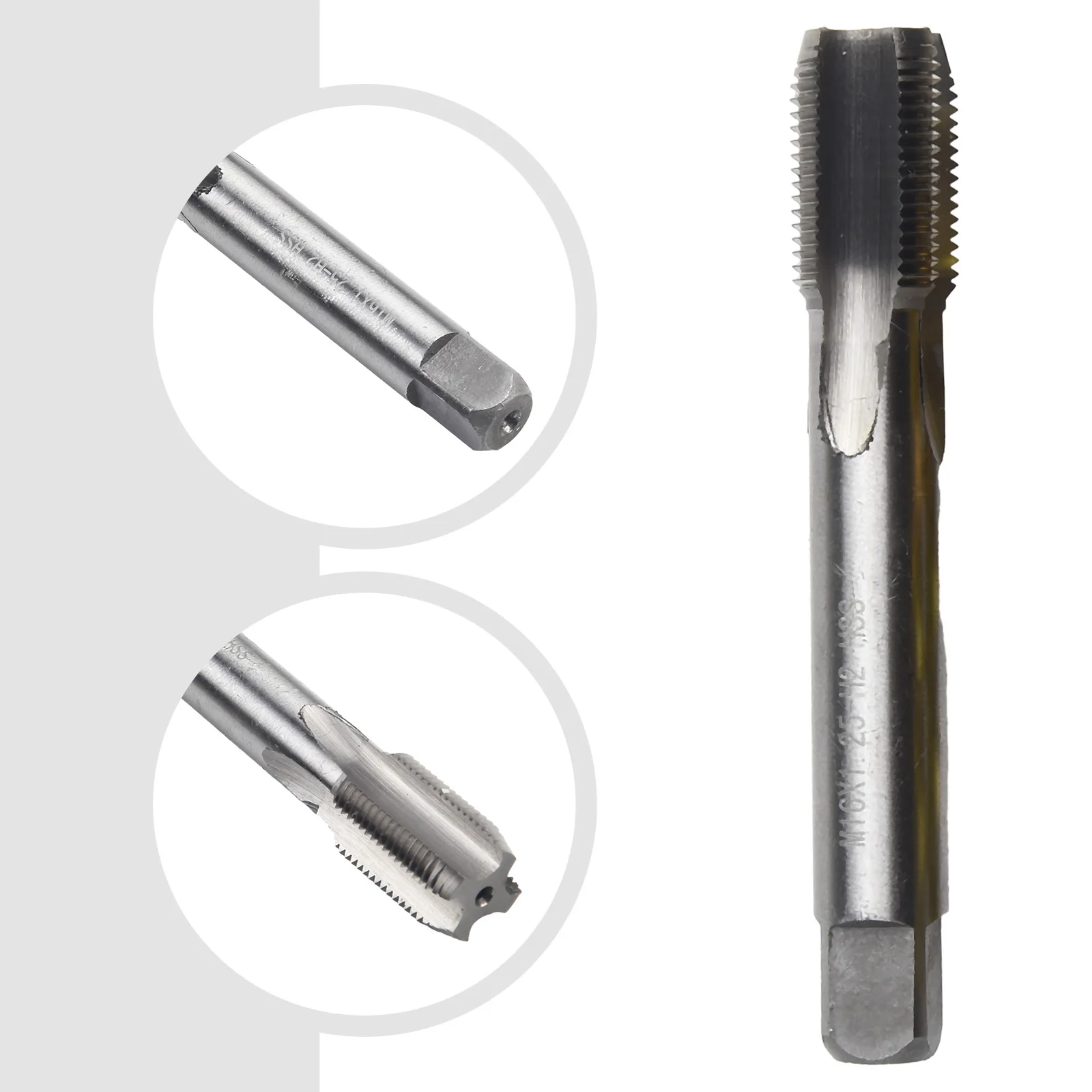 Высокопроизводительный комплект для ремонта резьбы M14X1 25 вставок с метчиком M16X1 25 из нержавеющей стали и высокоскоростной стали.
Высокопроизводительный комплект для ремонта резьбы M14X1 25 вставок с метчиком M16X1 25 из нержавеющей стали и высокоскоростной стали.