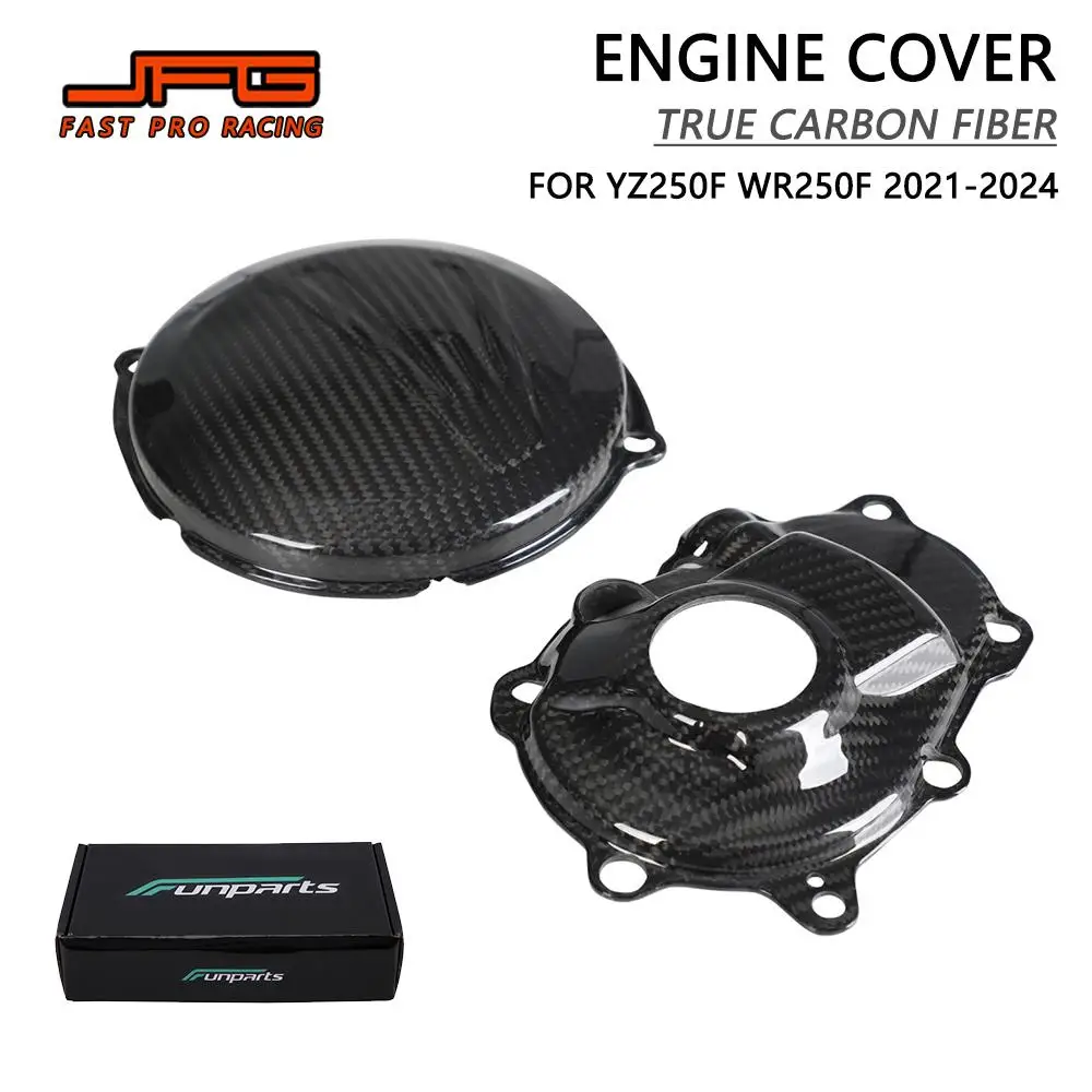 Крышка двигателя Funparts для YZ250F WR250F, аксессуары для мотоциклов из настоящего углеродного волокна, защита двигателей YZ WR 250F 2021-2024
Крышка двигателя Funparts для YZ250F WR250F, аксессуары для мотоциклов из настоящего углеродного волокна, защита двигателей YZ WR 250F 2021-2024