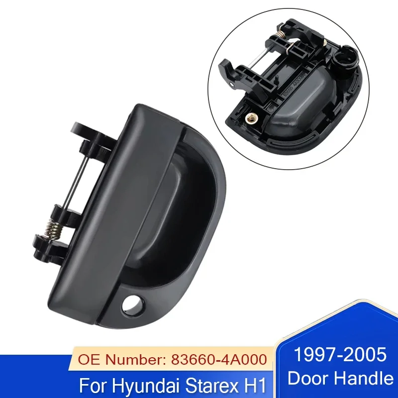 Car Right Sliding Exterior Door Handle For Hyundai Starex H1 1997-2005 Old Model Jac Refine Black Front 83660-4A300
Car Right Sliding Exterior Door Handle For Hyundai Starex H1 1997-2005 Old Model Jac Refine Black Front 83660-4A300