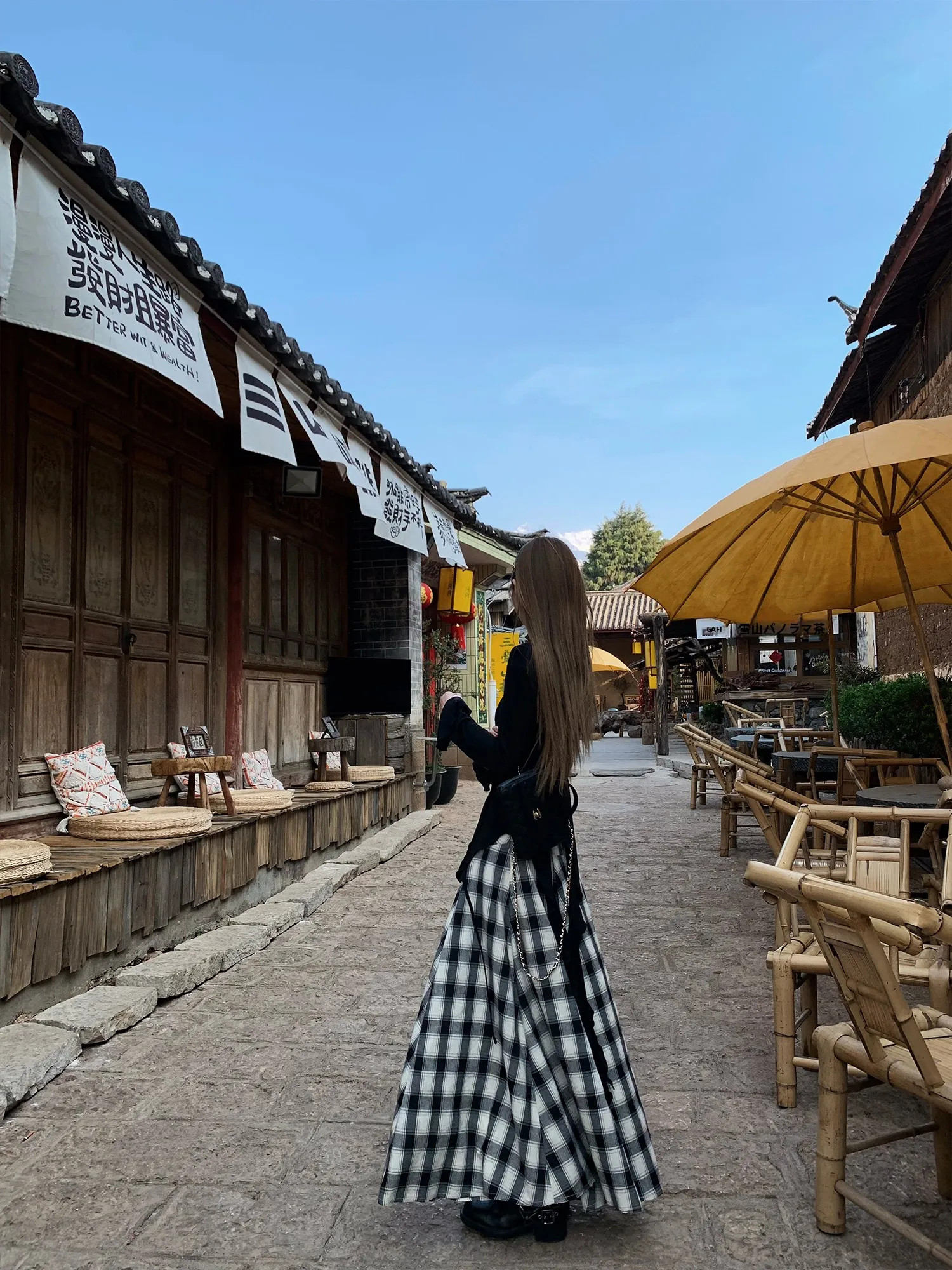 Spring Fantasy Retro Plaid Skirt Women's Loose A-Line Midi Skirt Half-length Cotton Material Commute Style Korean Version
Spring Fantasy Retro Plaid Skirt Women's Loose A-Line Midi Skirt Half-length Cotton Material Commute Style Korean Version