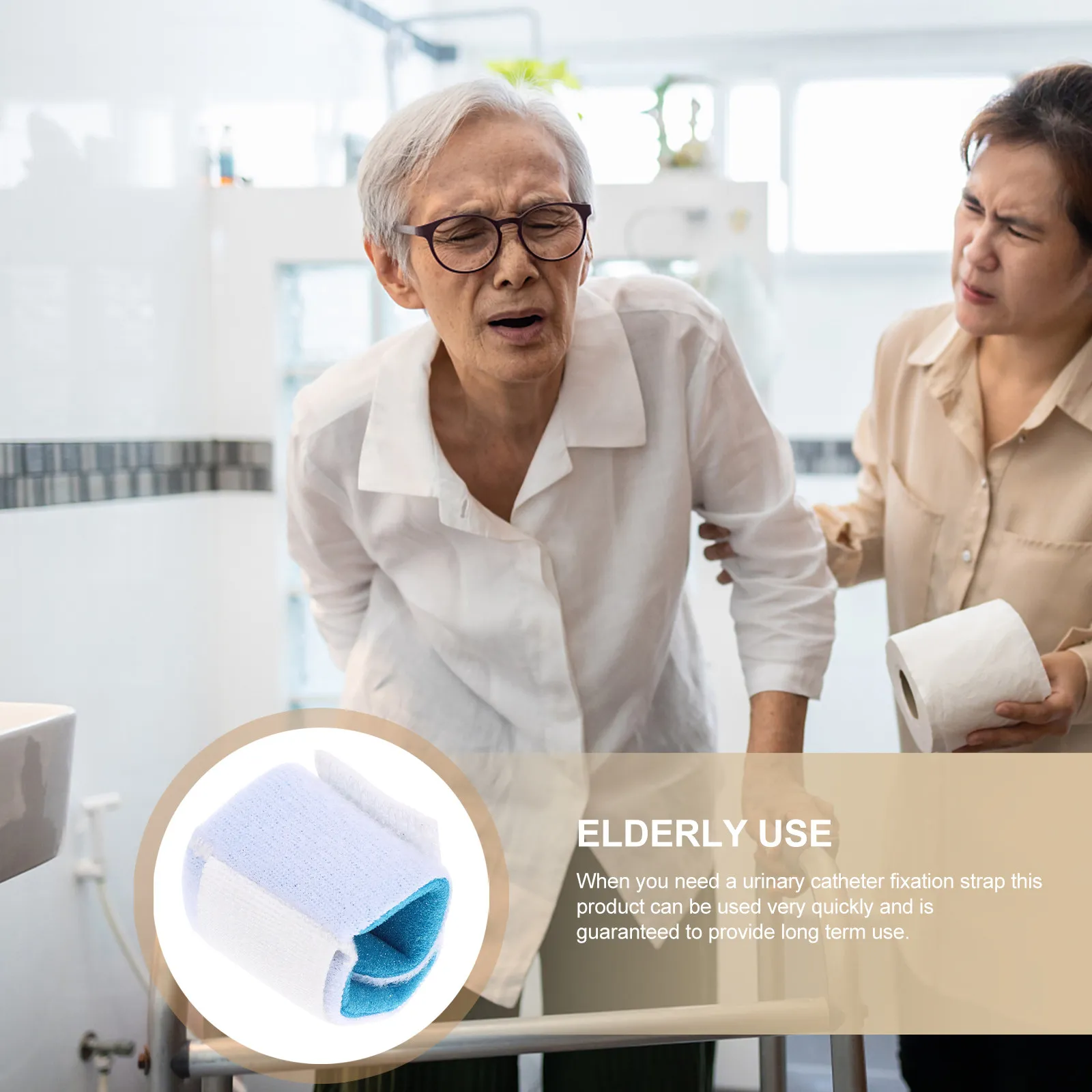 4Pcs Incontinence Fixing Strap Breathable Adjustable Catheter Band for Men Urinary Catheter Supplies Male Genital Fixing Bands
4Pcs Incontinence Fixing Strap Breathable Adjustable Catheter Band for Men Urinary Catheter Supplies Male Genital Fixing Bands