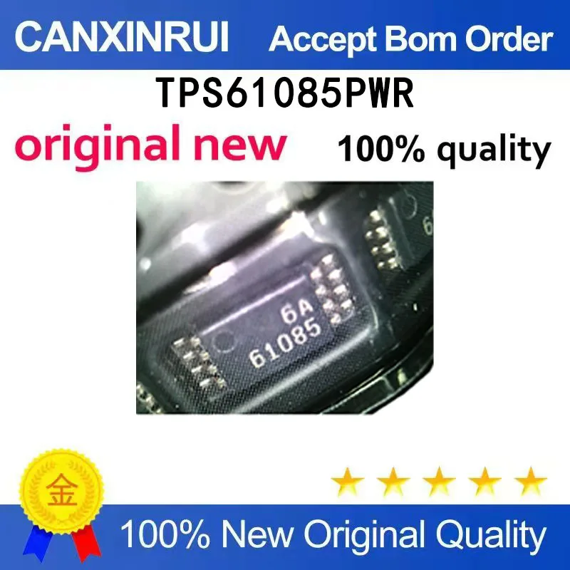 (5-100 pieces)New SMT TPS61085PWR silk screen 61085 TSSOP-8 switch voltage regulator chip
(5-100 pieces)New SMT TPS61085PWR silk screen 61085 TSSOP-8 switch voltage regulator chip