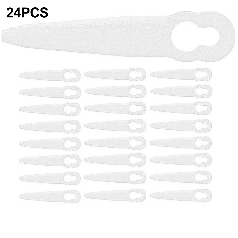 24 Pcs Safety Blades For Bosch F016800177 ART 23 Accutrim Easytrim Strimmer Trimmer Part Replacement Garden Trim Accessory
24 Pcs Safety Blades For Bosch F016800177 ART 23 Accutrim Easytrim Strimmer Trimmer Part Replacement Garden Trim Accessory