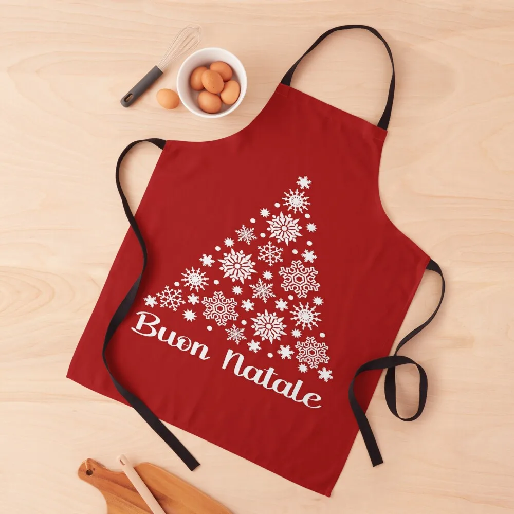 Buon Natale Italian Holiday Saying With Snowflake Christmas Tree Apron Beauty Sexy Men gift Apron
Buon Natale Italian Holiday Saying With Snowflake Christmas Tree Apron Beauty Sexy Men gift Apron