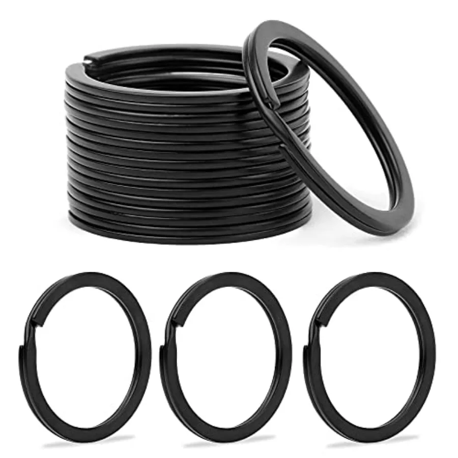 32mm Black Split Key Ring, Flat Key Ring, Split Ring, Black O Ring for Car Keys, for Home Key 12pcs
32mm Black Split Key Ring, Flat Key Ring, Split Ring, Black O Ring for Car Keys, for Home Key 12pcs