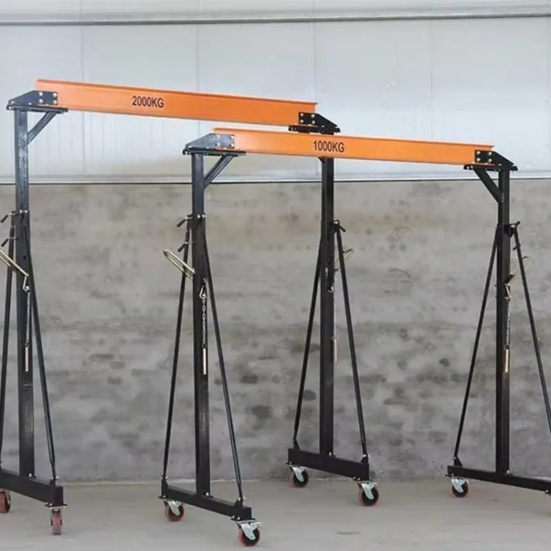Portable Telescopic Gantry Lifting Crane Adjustable Height Reinforced Thickened Cross Beam For Indoor Short Distance Lifting Use
Portable Telescopic Gantry Lifting Crane Adjustable Height Reinforced Thickened Cross Beam For Indoor Short Distance Lifting Use