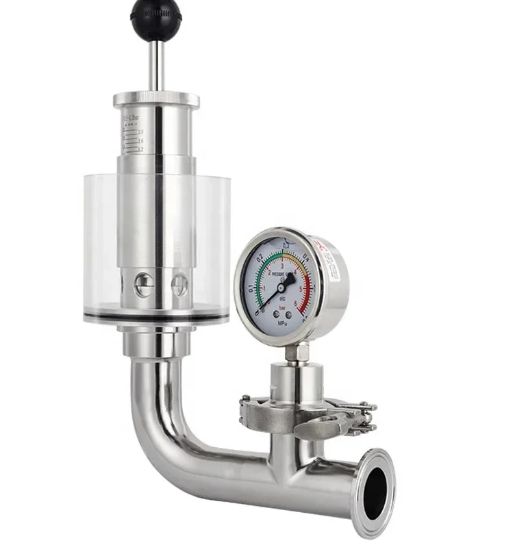 EE1 Stainless Steel Sanitary Homebrew Tri Clamp Air Evacuation Ss Beer Spunding Valve for Fermentation
EE1 Stainless Steel Sanitary Homebrew Tri Clamp Air Evacuation Ss Beer Spunding Valve for Fermentation