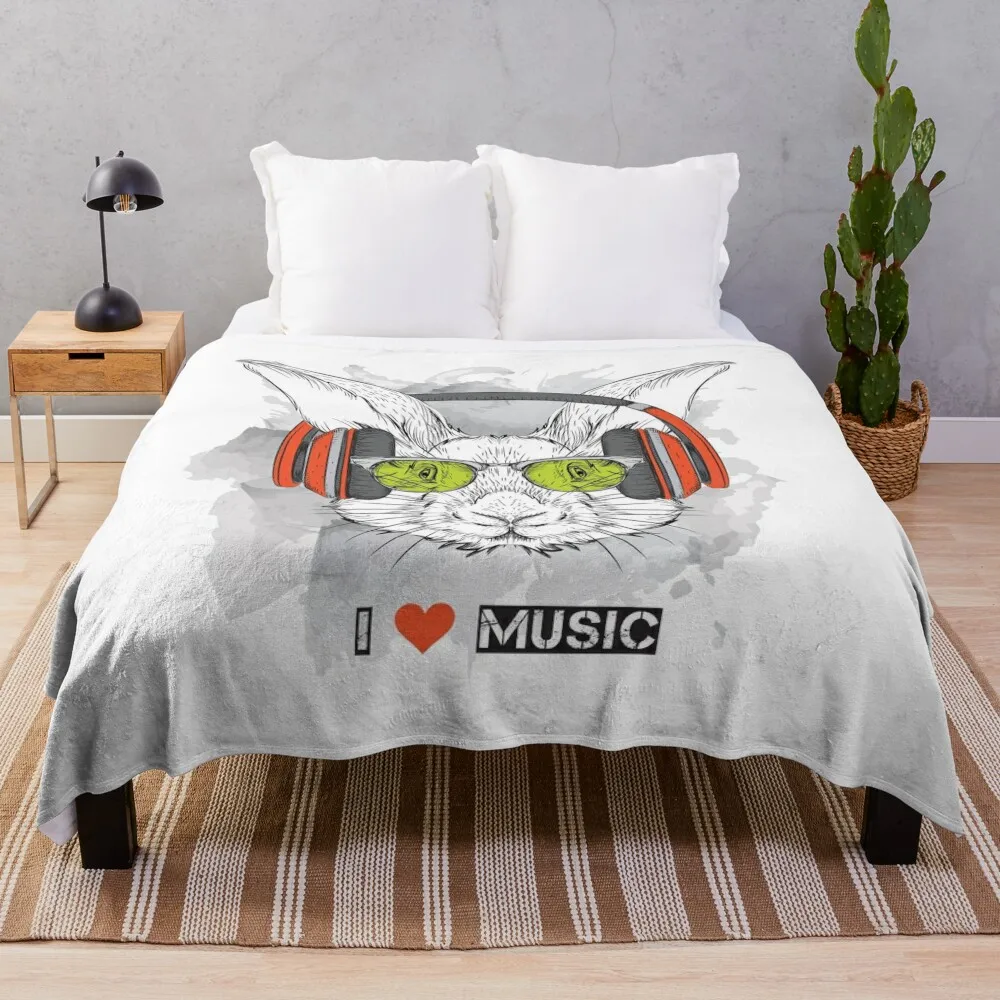 Rabbit Music Throw Blanket christmas decoration wednesday Giant Sofa Blankets
Rabbit Music Throw Blanket christmas decoration wednesday Giant Sofa Blankets