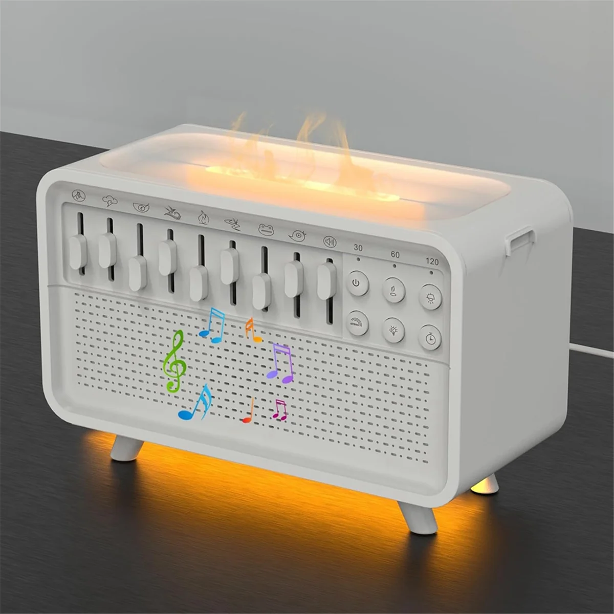 A03R Bluetooth-динамик, машина с белым шумом, диффузор, диффузор для ароматов воздуха, увлажнитель с 8-групповым природным звуком, вилка стандарта США
A03R Bluetooth-динамик, машина с белым шумом, диффузор, диффузор для ароматов воздуха, увлажнитель с 8-групповым природным звуком, вилка стандарта США