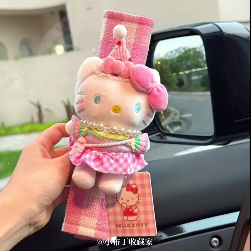 Hello Kitty Car Seat Belt Cover Cute Cartoon Adjustable Shoulder Cover Breathable Protection Pad Auto Interior Decorate
Hello Kitty Car Seat Belt Cover Cute Cartoon Adjustable Shoulder Cover Breathable Protection Pad Auto Interior Decorate