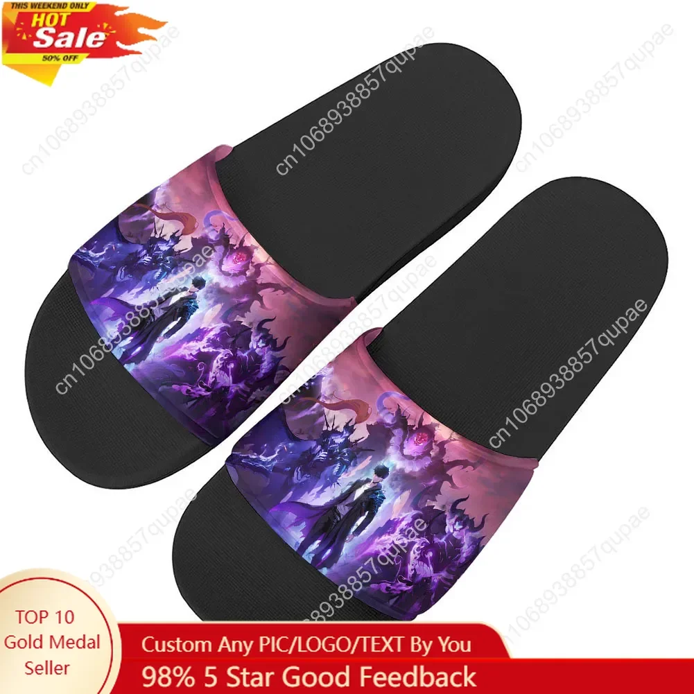 Solo Leveling Slippers Home Outdoor Casual Water Shoe Men Women Teenager Beach Pool Sandals Summer Slipper Cartoon Anime Manga
Solo Leveling Slippers Home Outdoor Casual Water Shoe Men Women Teenager Beach Pool Sandals Summer Slipper Cartoon Anime Manga