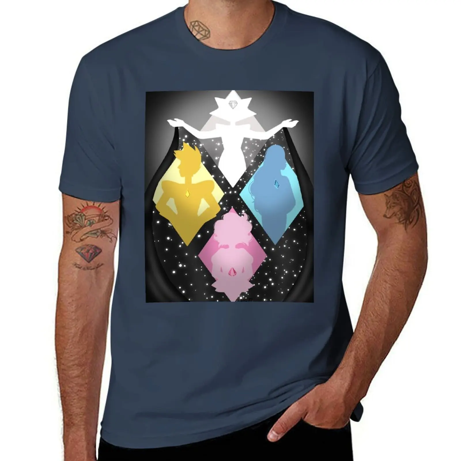 diamonds) (the universe steven T-Shirt Vintage Style Printed Top
diamonds) (the universe steven T-Shirt Vintage Style Printed Top