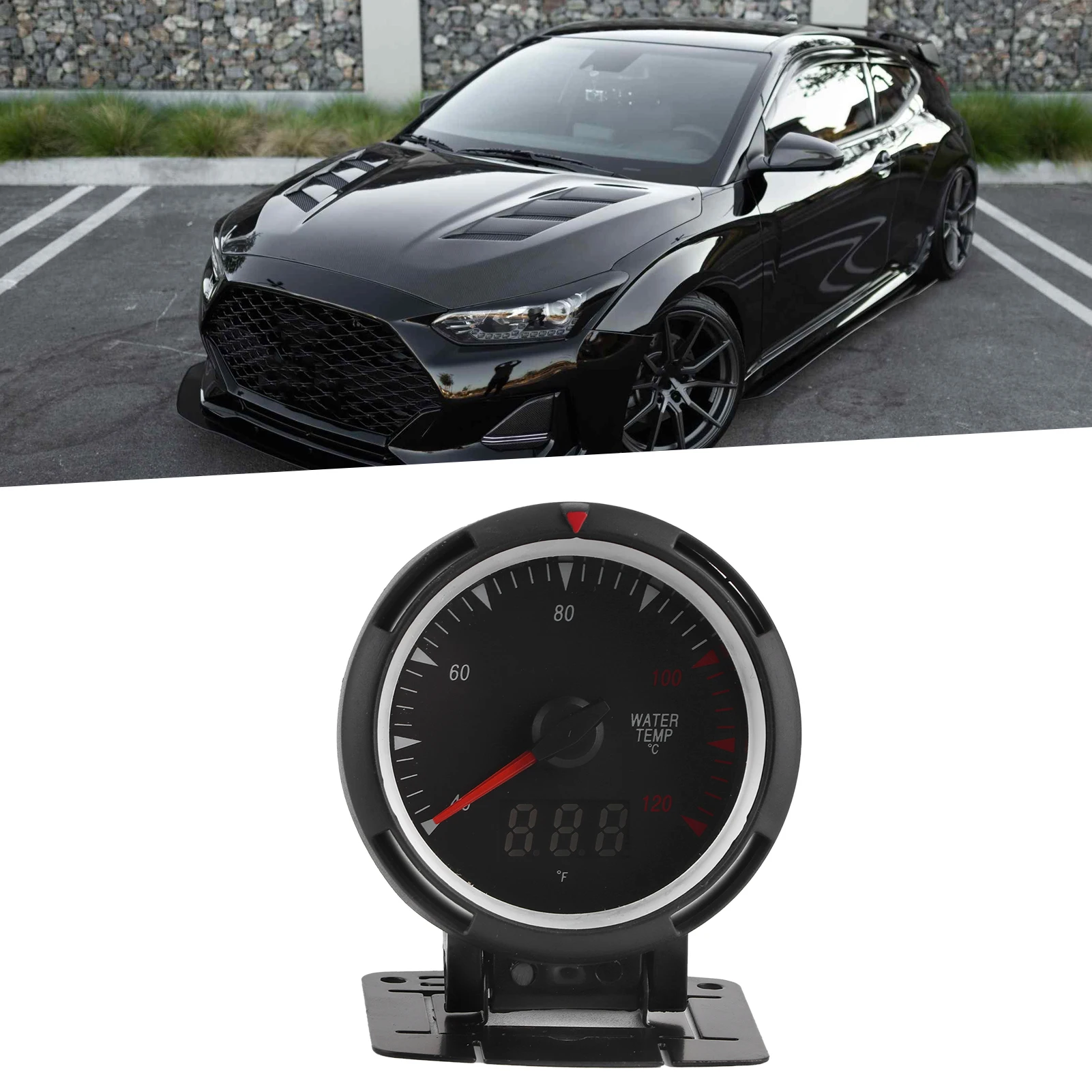 2.5in Water Temperature Gauge 40-120℃ Water Temp Meter LCD Display for DC12V Car Car Gauge Water Temperature Gauge
2.5in Water Temperature Gauge 40-120℃ Water Temp Meter LCD Display for DC12V Car Car Gauge Water Temperature Gauge
