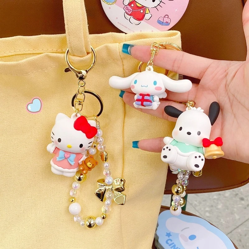 Sanrio Hello Kitty Kawaii Little Angel Series Cinnamoroll Cartoon Anime Peripheral Doll Keychain Pendant Backpack Ornament Gifts
Sanrio Hello Kitty Kawaii Little Angel Series Cinnamoroll Cartoon Anime Peripheral Doll Keychain Pendant Backpack Ornament Gifts