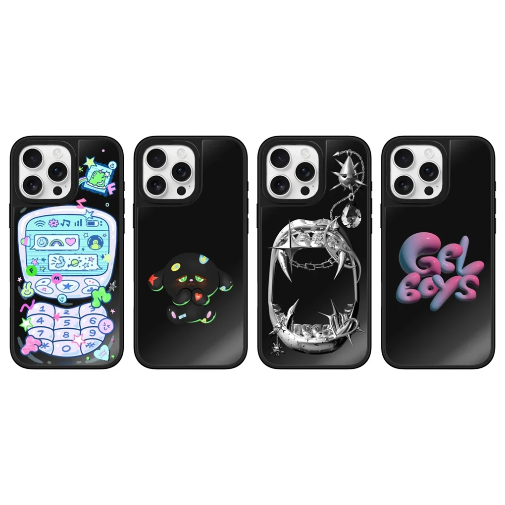 Cartoon Mobile Phone Black Mirror Surface IPhone 12 13 14 15 16 Pro Max Case - Protective IPhone Case with MagSafe
Cartoon Mobile Phone Black Mirror Surface IPhone 12 13 14 15 16 Pro Max Case - Protective IPhone Case with MagSafe
