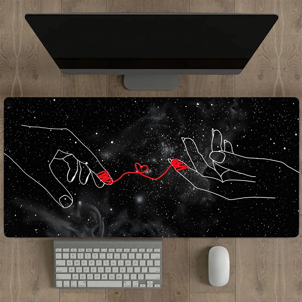 Gaming accessories large mouse pad rubber non-slip desk mat XXL black soil-resistant office mats suitable for laptop computers
Gaming accessories large mouse pad rubber non-slip desk mat XXL black soil-resistant office mats suitable for laptop computers