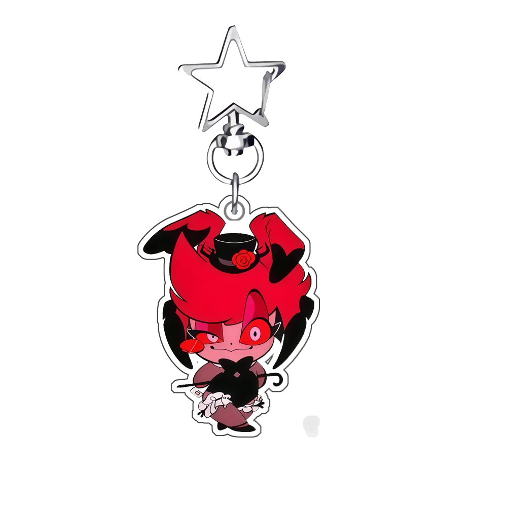 Recycled Acrylic Keychain for Alastor Anime Keychain Backpack Pendant Couple Pendant Cute Decoration Cartoon Classic Gifts
Recycled Acrylic Keychain for Alastor Anime Keychain Backpack Pendant Couple Pendant Cute Decoration Cartoon Classic Gifts